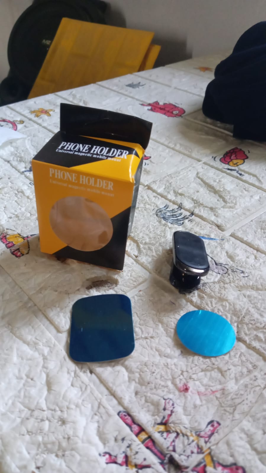 12546 Magnetic Phone Mount/Holder for Car, Super Strong Magnet Universal Car Mount, Dashboard 360° Rotation for Car, Desk, Office, Home & Kitchen for All Smart phones (1 Pc) 12546 Magnetic Phone Mount/Holder for Car, Super Strong Magnet Universal Car Mount, Dashboard 360° Rotation for Car, Desk, Office, Home & Kitchen for All Smart phones (1 Pc)